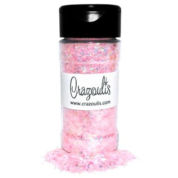 Strawberry Sorbet Pink Iridescent Glitter Mix