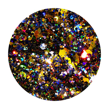 Black Magick Holographic Chunky Glitter Mix