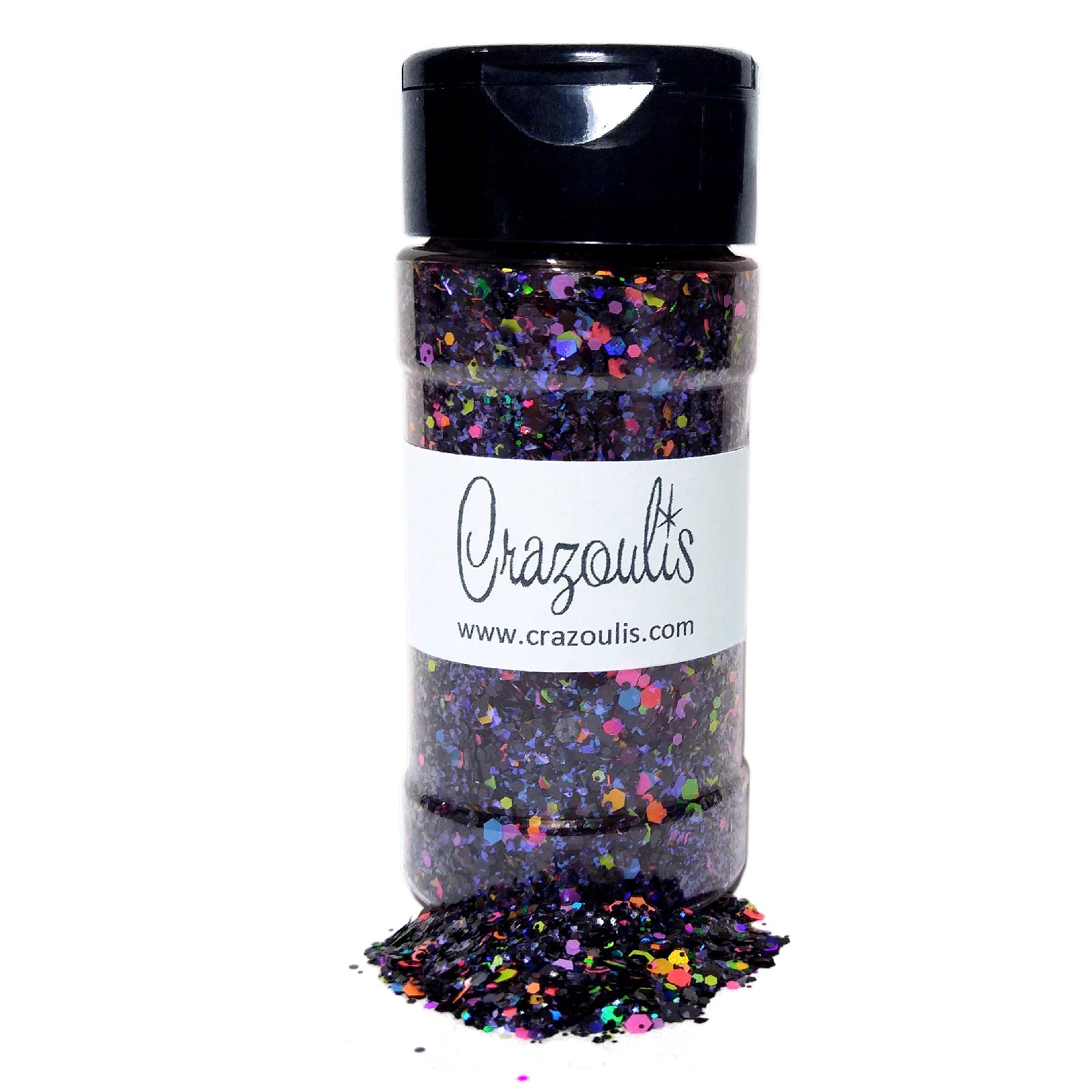 Neon and Holographic Chunky Glitter Mix - Bass Drop By Crazoulis Glitter