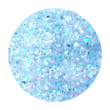 Blueberries N Cream Blue Iridescent Glitter Mix