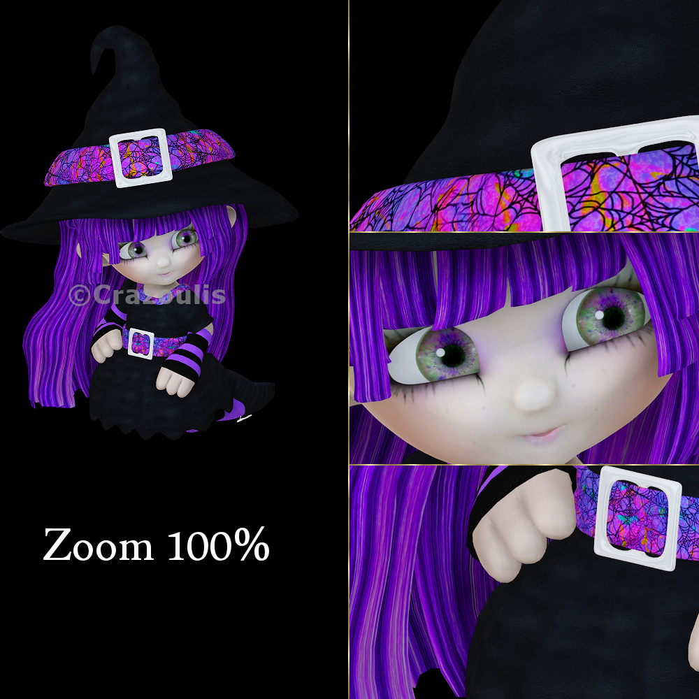 Cute Witches Pack Three Digital Clip Art