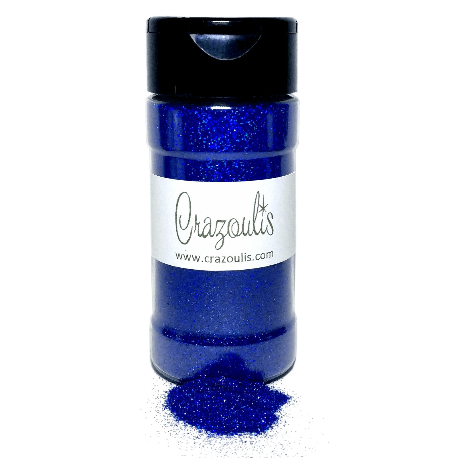 Royal Blue Holographic Fine Glitter .2mm By Crazoulis Glitter