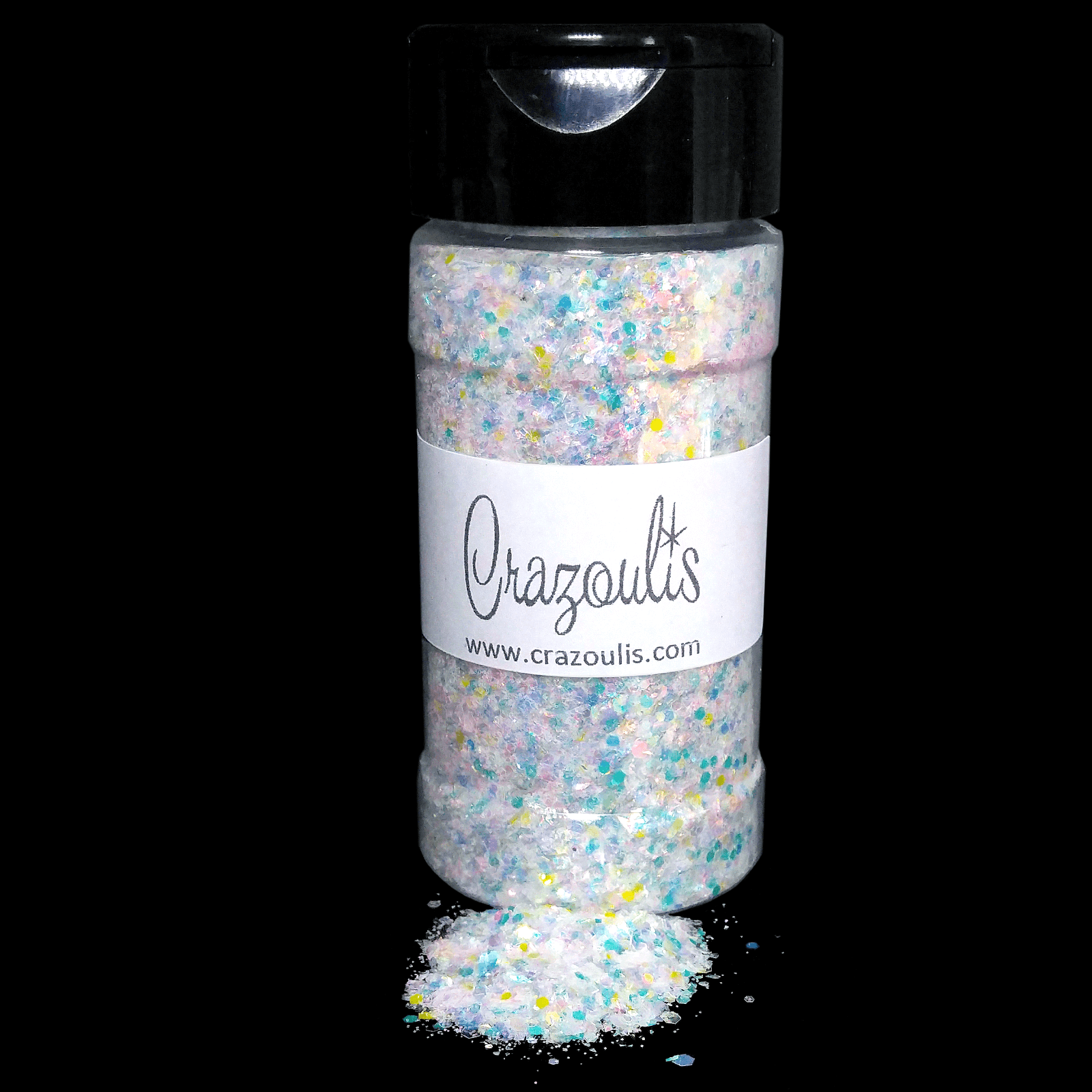 Iridescent Pastel Glitter Mix - Speckled Easter Eggs By Crazoulis Glitter