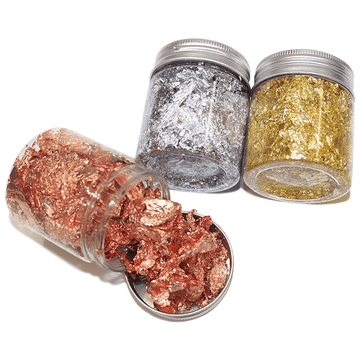 Gold, Silver and Copper Foil Flakes