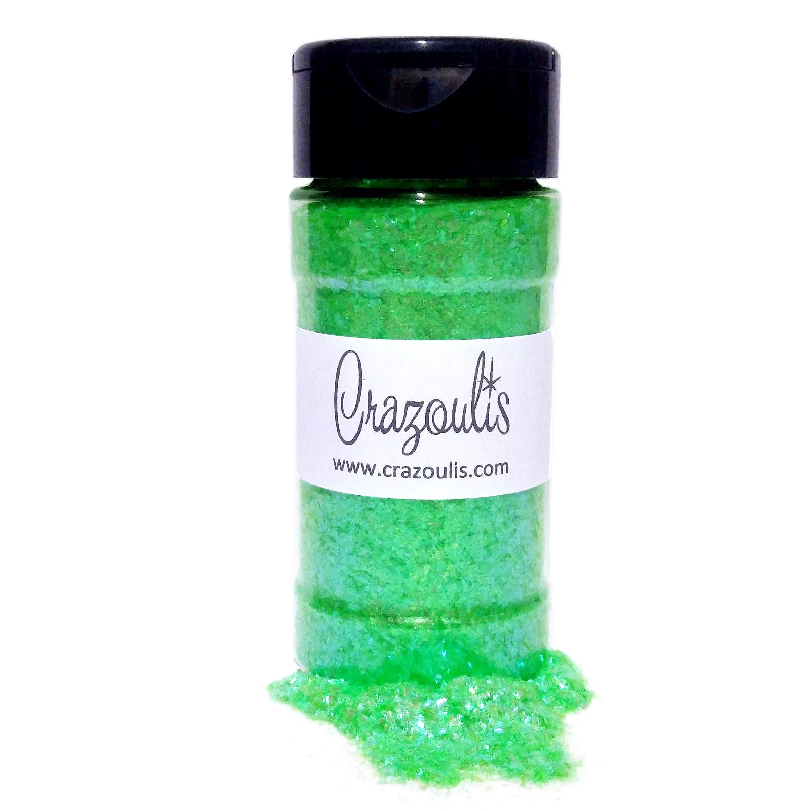 Green Glitter Flake Mix - Sorcery By Crazoulis Glitter