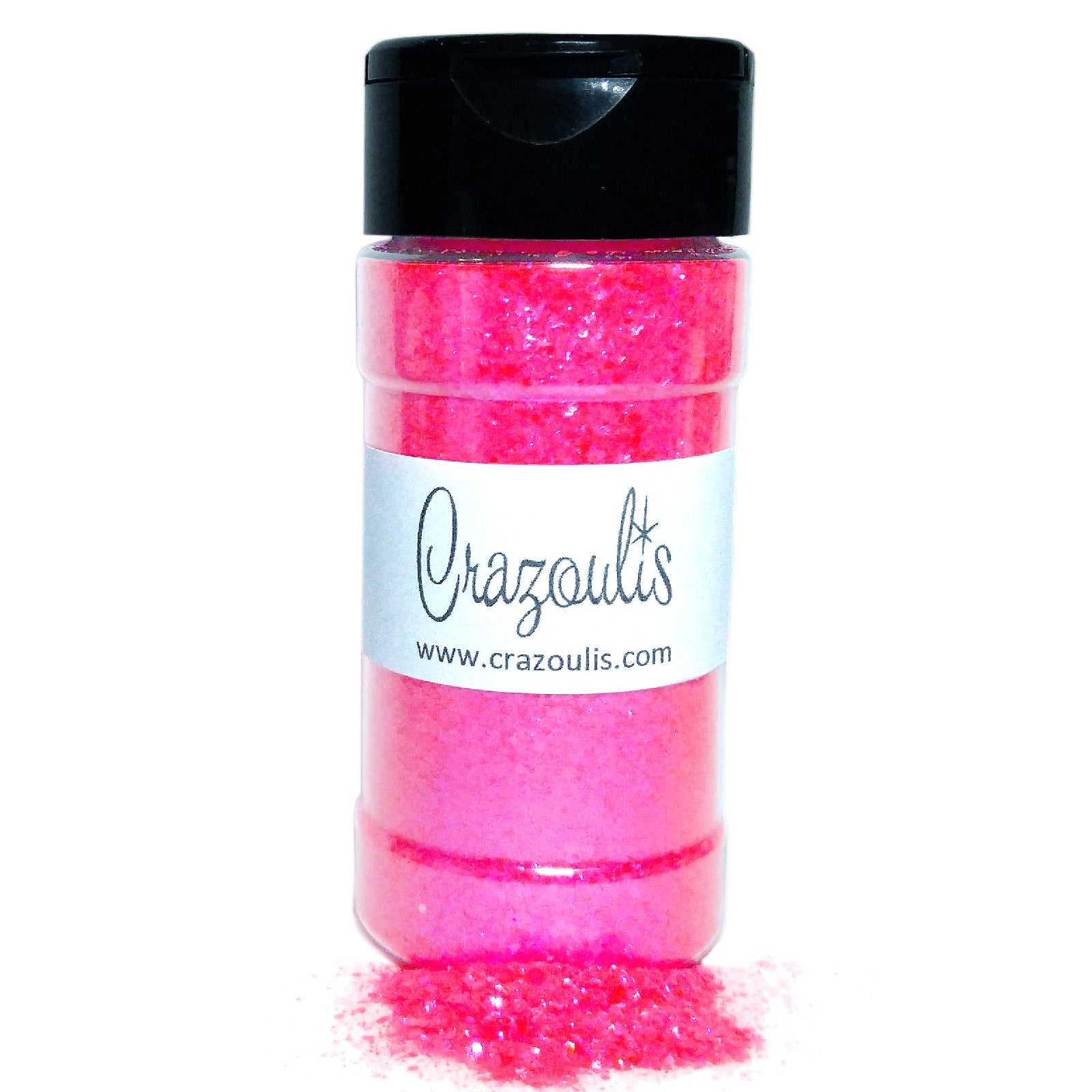 Hot Pink Color Shifting Glitter - Electric Barbarella By Crazoulis Glitter
