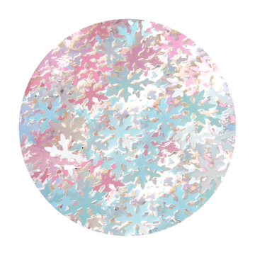 Flurries Opal Snowflake Glitter