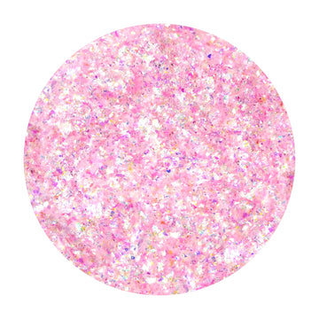 Pink Unicorn Fluff Flake Glitter Mix