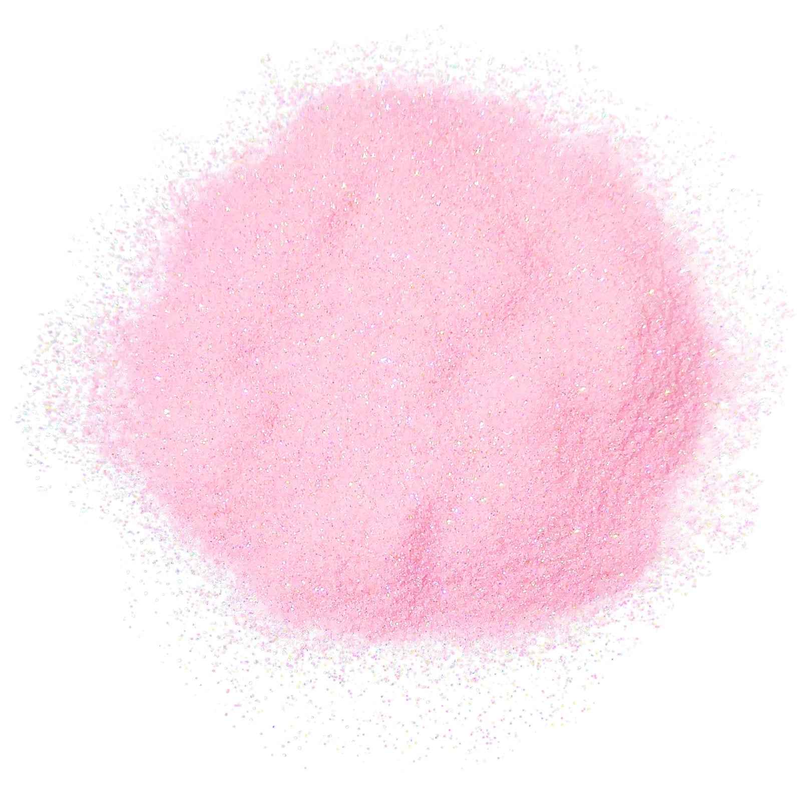Pink Iridescent Fine Glitter Mix - Pink Cotton Candy By Crazoulis Glitter