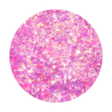 Sweetheart Tree Pink Iridescent Color Shifting Glitter Flakes