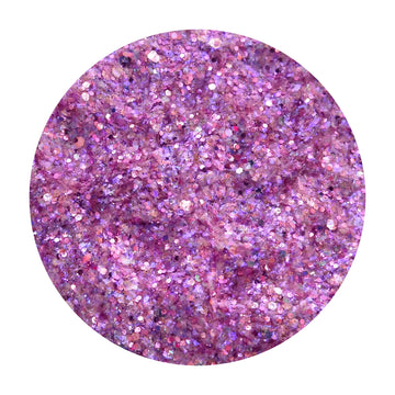 Purple Flake Glitter Mix - Cheshy Kitty By Crazoulis Glitter