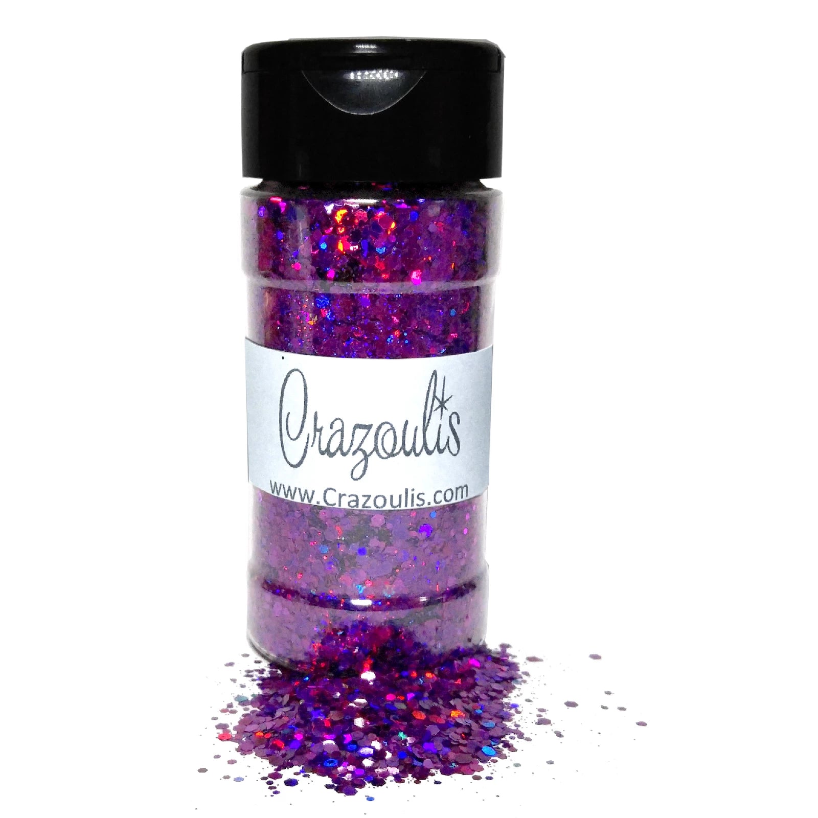 Purple Holographic Chunky Glitter Mix by Crazoulis  Glitter
