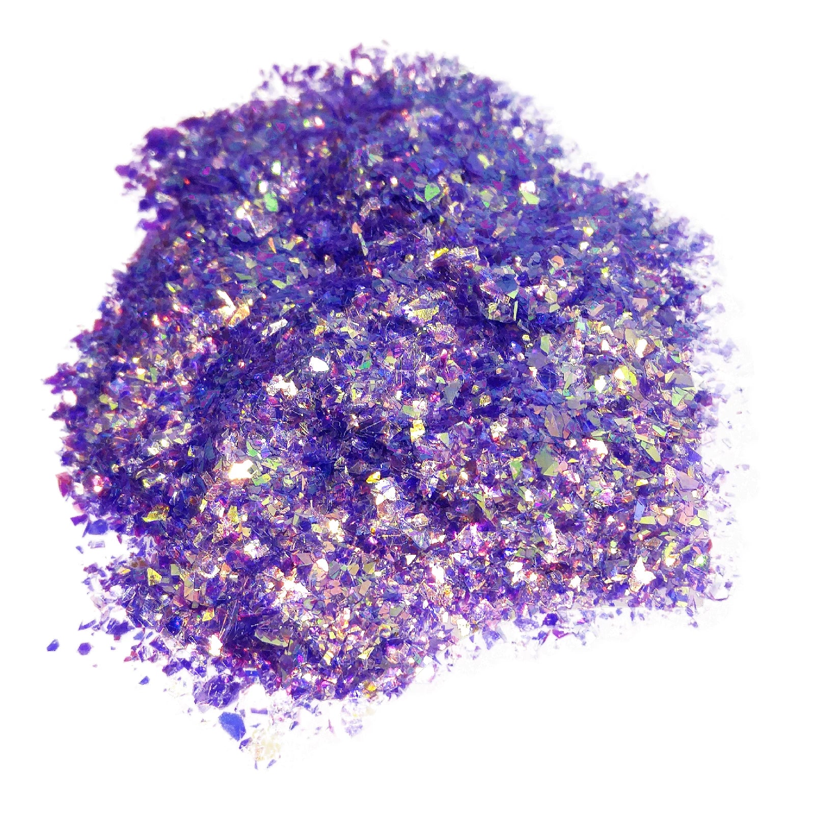 Purple Mylar Glitter Flakes - People Eater  By Crazoulis Gitter