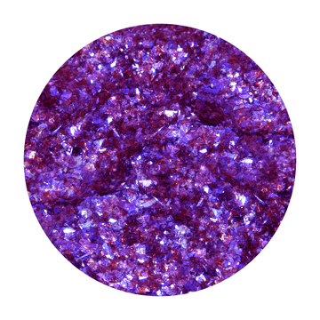 Purple Mylar Glitter Flakes - Crazy Shade Of Purple By Crazoulis Glitter