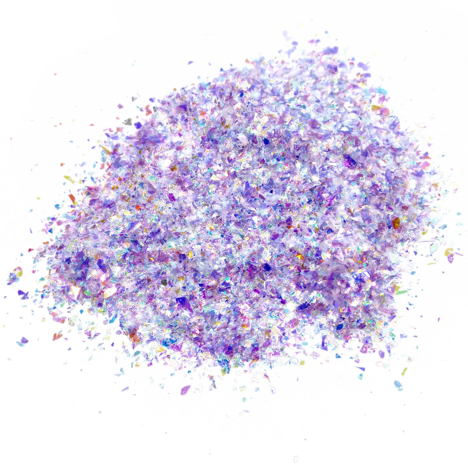Purple Flake Glitter Mix - Purple Unicorn Fluff By Crazoulis Glitter