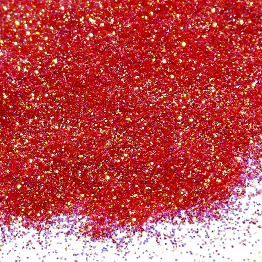 Red Color Shifting Fine Glitter - Mad About Saffron