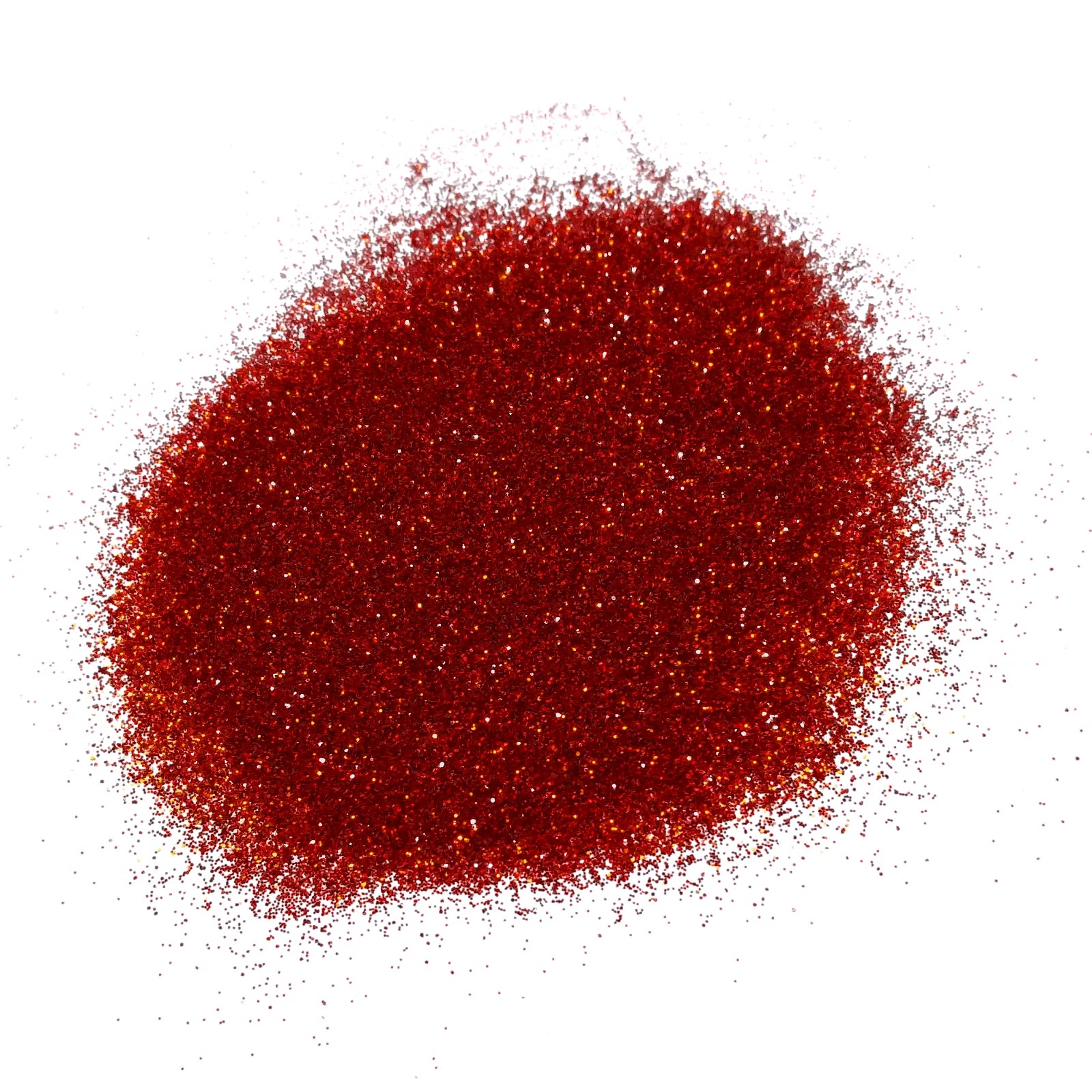 Red Holographic Fine Glitter By Crazoulis Glitter