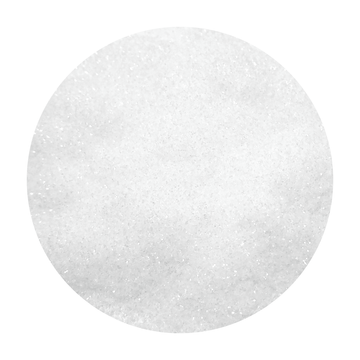 Semi Transparent White Fine Glitter - Sweet As Sugar By Crazoulis Glitter